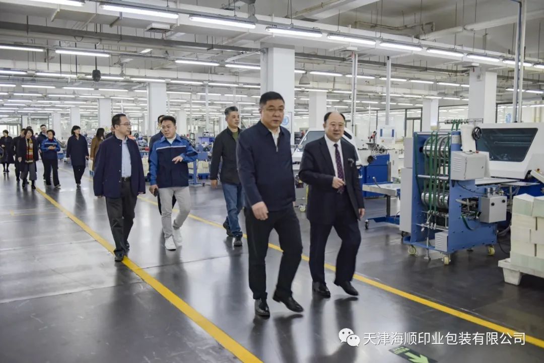 天津市人社局副局長(zhǎng)杜全勝一行深入海順走訪(fǎng)調(diào)研，為企業(yè)紓困解困，助力企業(yè)健康發(fā)展
